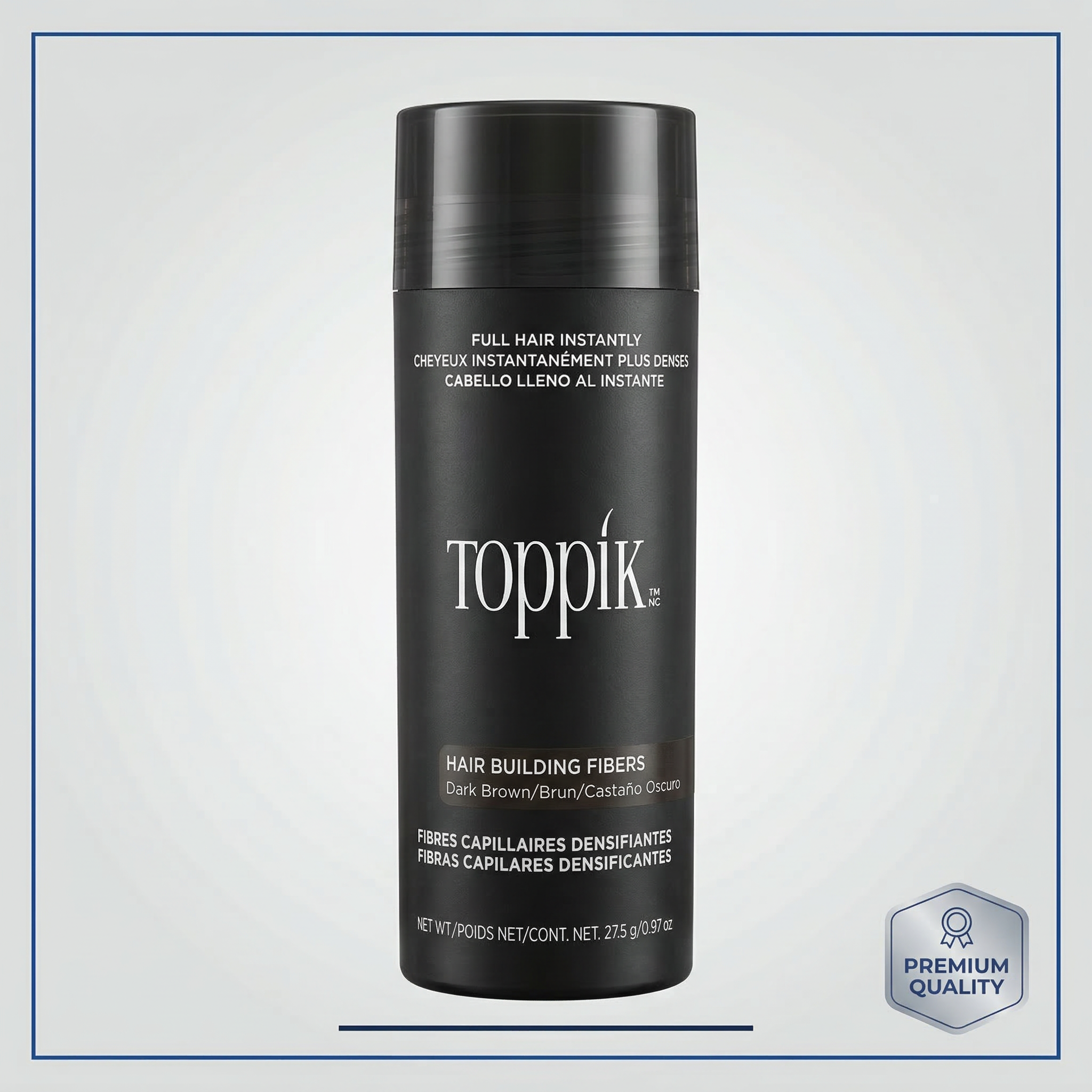 Toppik Fibras Capilares Negro 27.5g | Densidad Capilar Instant