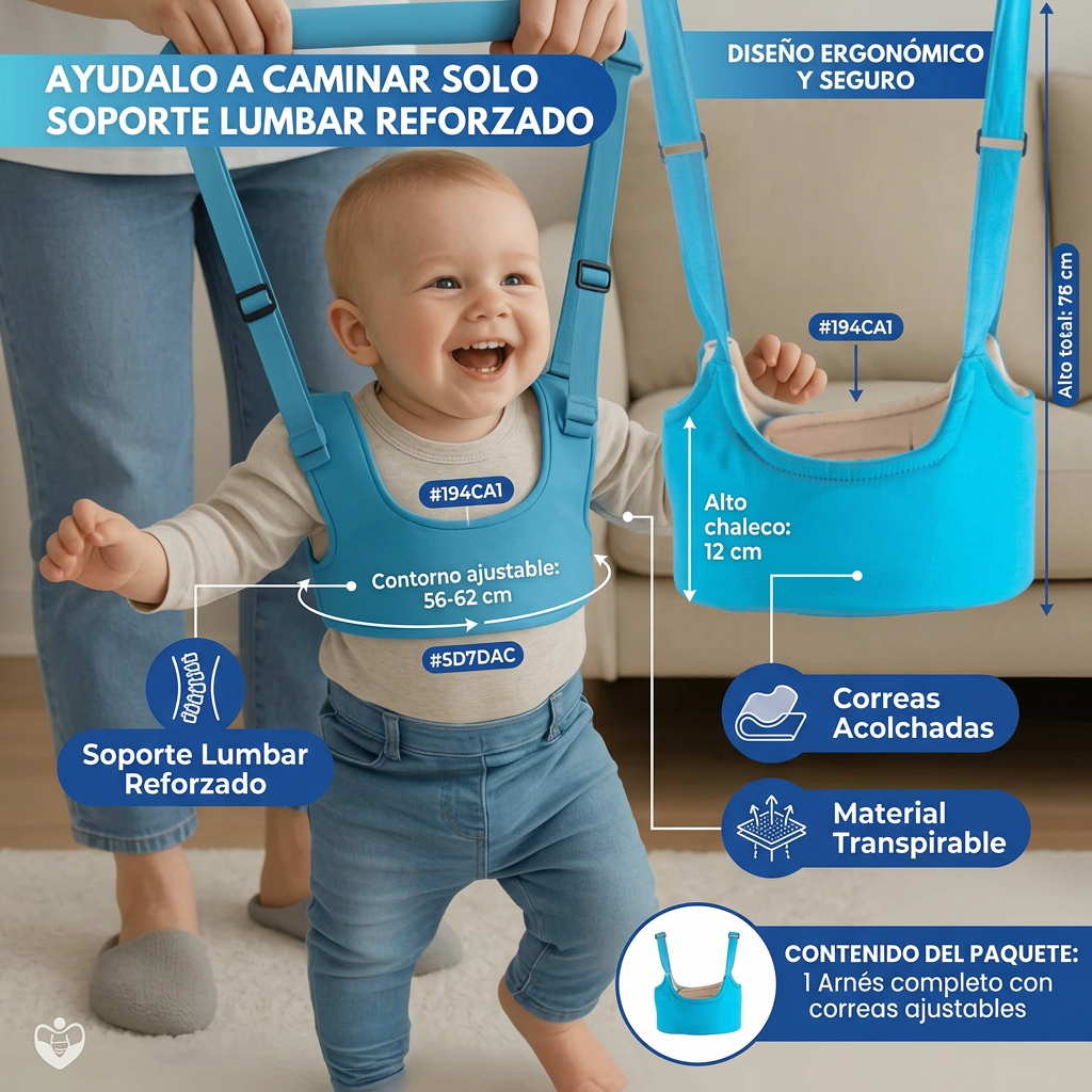 Arnés para Bebés | Seguridad y Comodidad en Movimiento