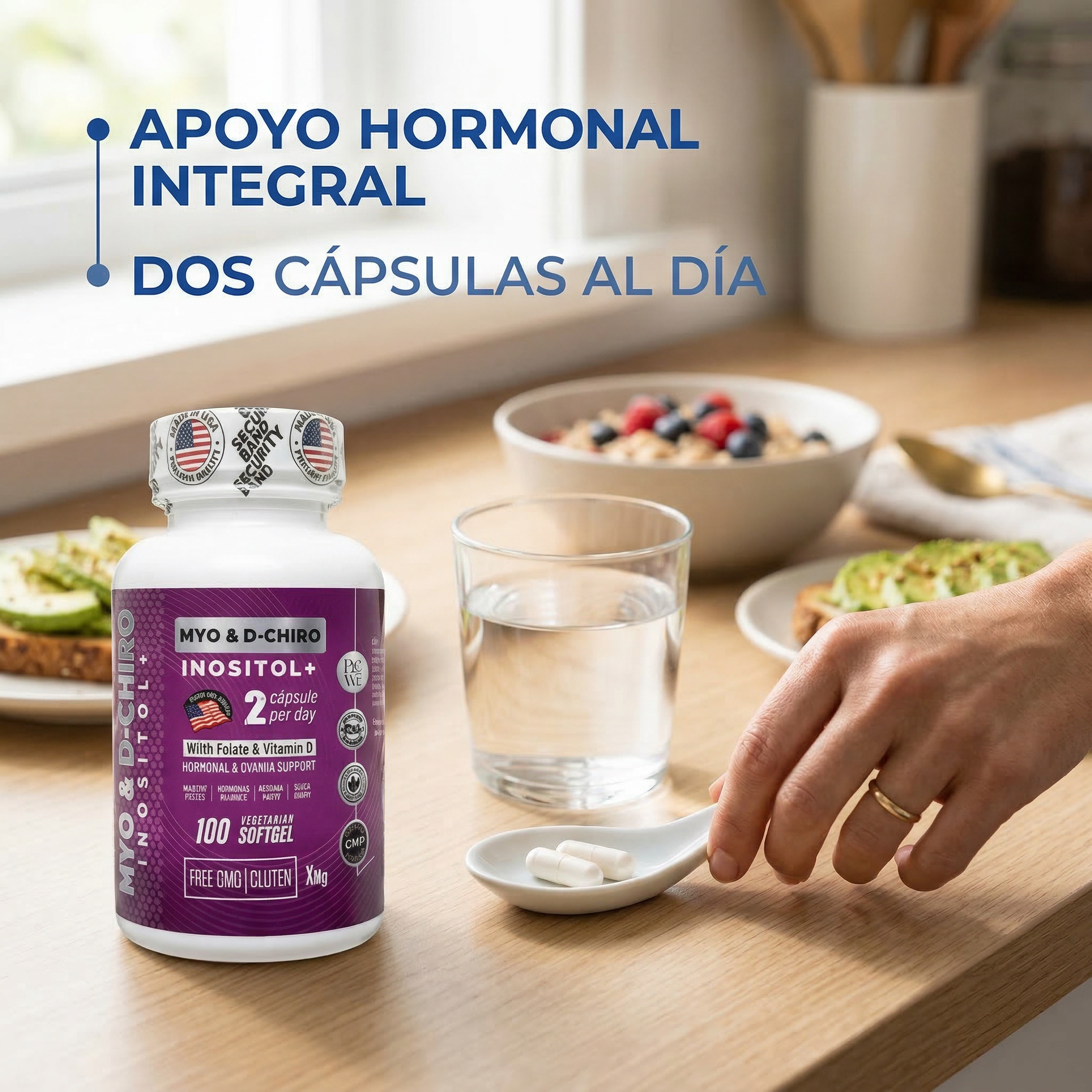 Inositol | Apoyo Natural para Bienestar Hormonal y Metabólico