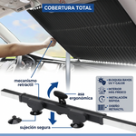 Parasol Retráctil para Carro | Protección Solar y Frescura