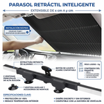 Parasol Retráctil para Carro | Protección Solar y Frescura