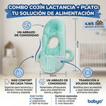Combo Cojín Lactancia + Plato | Comodidad y Practicidad