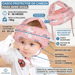 Gorro Protector Antigolpes Bebé | Defensa contra Caídas