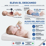 Almohada Bebé Antireflujo Colecho | Sueño Seguro y Cómodo
