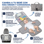 Cambiador Portátil para Bebé | Practicidad en Viajes y Salidas