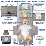 Cambiador Portátil para Bebé | Practicidad en Viajes y Salidas