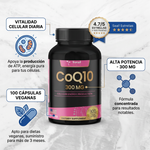 CoQ10 Total Health | Energía Celular y Salud Cardiovascular