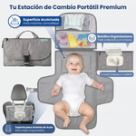Cambiador Portátil para Bebé | Practicidad en Viajes y Salidas