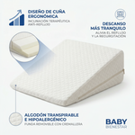 Almohada Bebé Antireflujo Colecho | Sueño Seguro y Cómodo