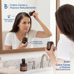 Tapa Canas Capilar Bunee | Cobertura Instant Canas Grises