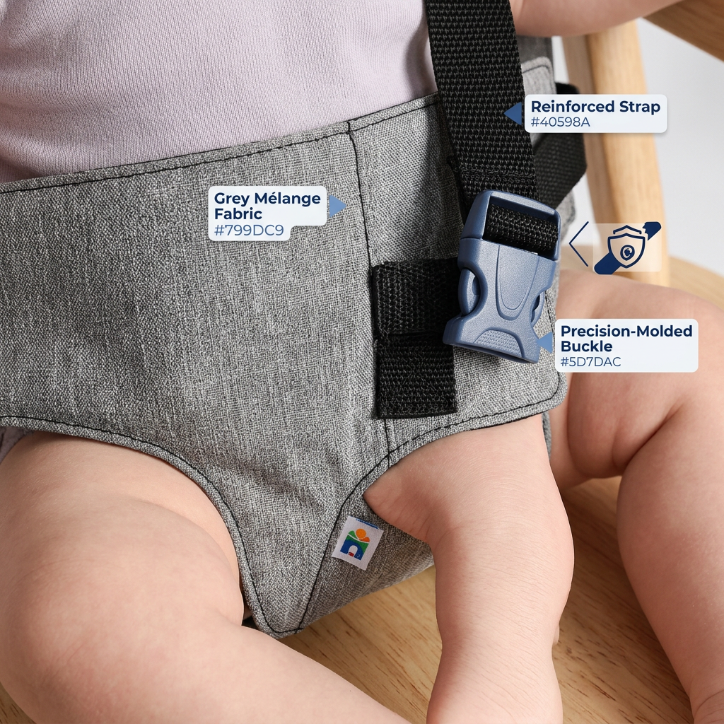 Cinturón para Bebés | Sujeción Segura y Cómoda en Viajes