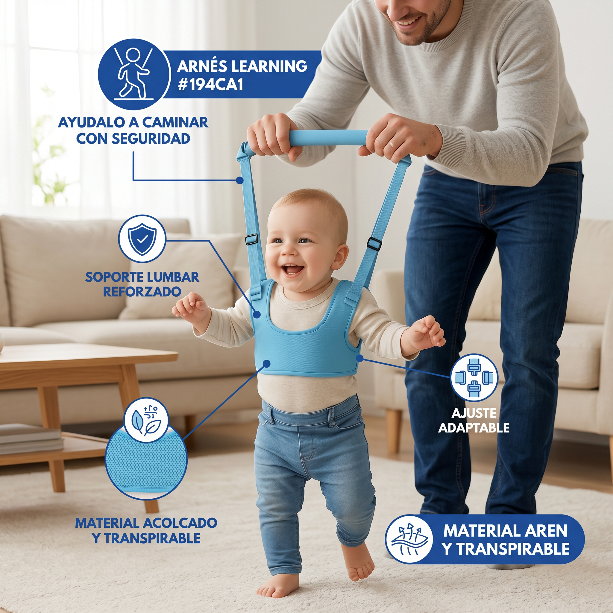 Arnés para Bebés | Seguridad y Comodidad en Movimiento