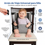 Cinturón para Bebés | Sujeción Segura y Cómoda en Viajes