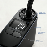 Compresor Tipo Candado para Carro y Moto | Inflador Portátil