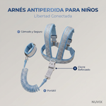 Arnés de seguridad antiperdida