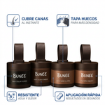 Tapa Canas Capilar Bunee | Cobertura Instant Canas Grises