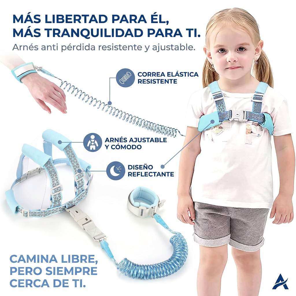 Arnés anti pérdida para niños