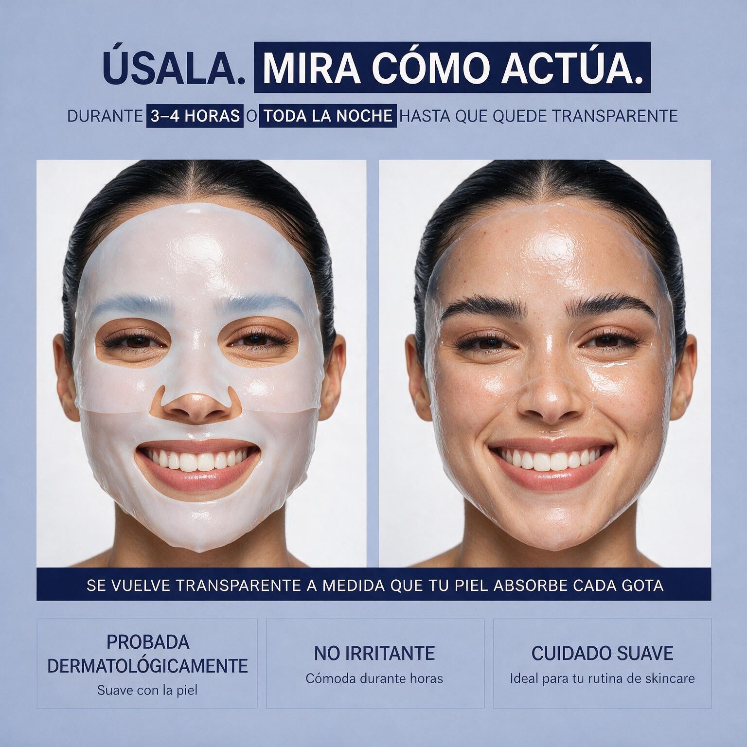 Kit Mascarillas Colágeno Coreanas | Tratamiento Facial Completo