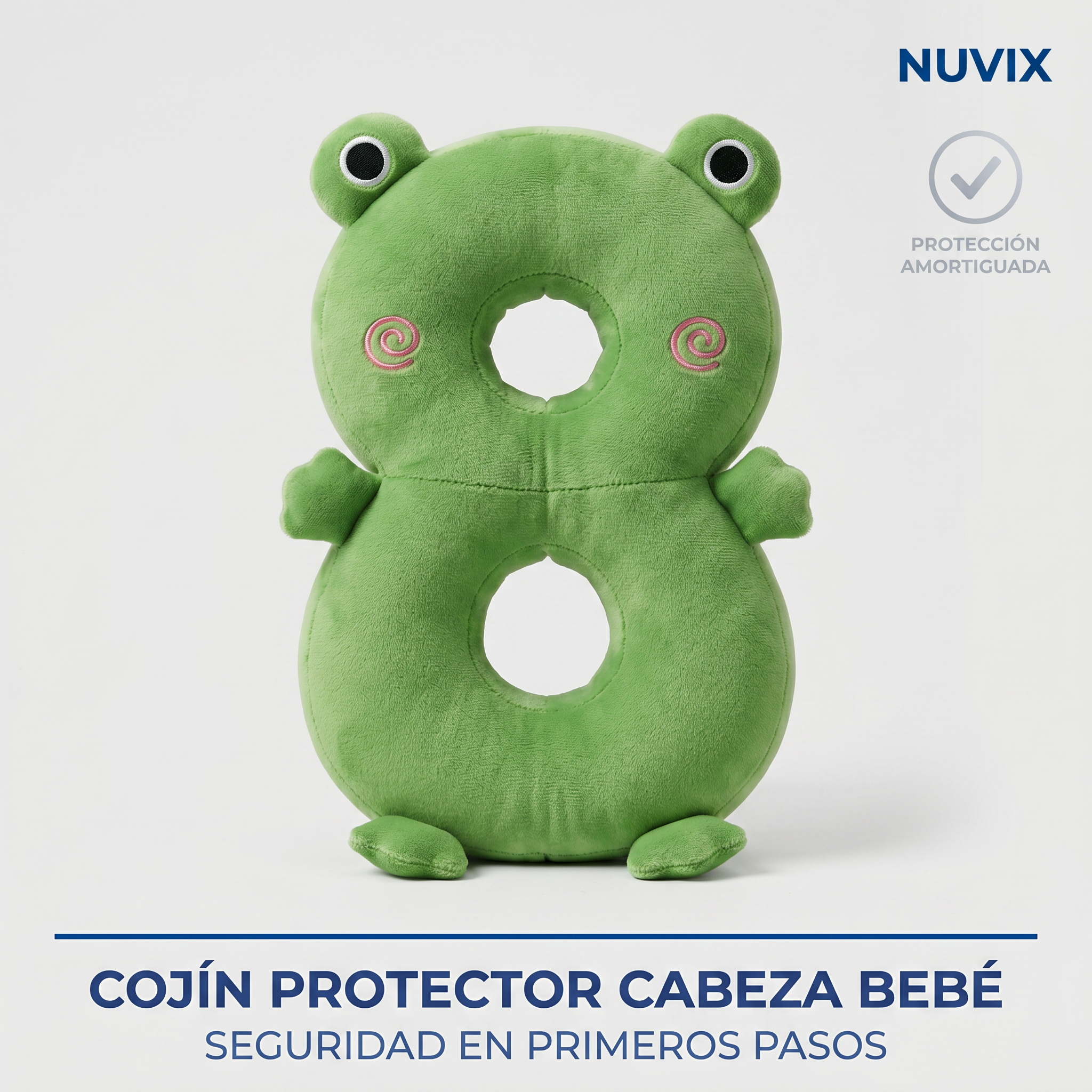 Cojín Protección Cabeza Bebé | Seguridad en Primeros Pasos