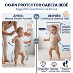Cojín Protección Cabeza Bebé | Seguridad en Primeros Pasos